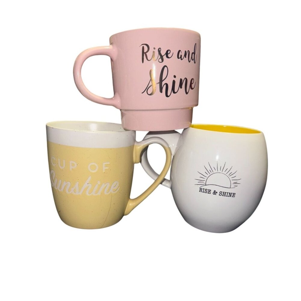 Nicole Miller & Sheffield Home Ceramic Mug Set